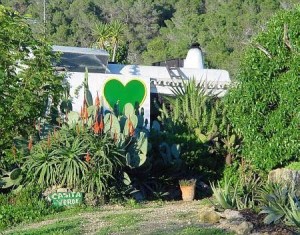 la casita verde en Ibiza